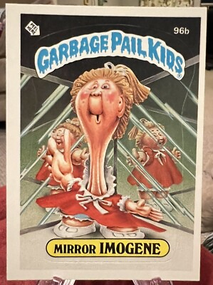 #ad 1986 Topps Garbage Pail Kids Mirror Imogene Series 3 Stickers #96b $1.99