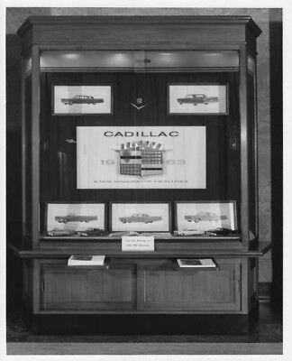 #ad 1963 Cadillac Ads in Christian Science Monitor Display Case Photo 0039 $13.67
