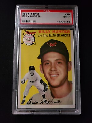 #ad 1954 topps # 48 $50.00