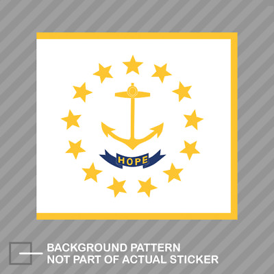 Rhode Island Flag Sticker Decal Vinyl state rhode islander RI $21.96