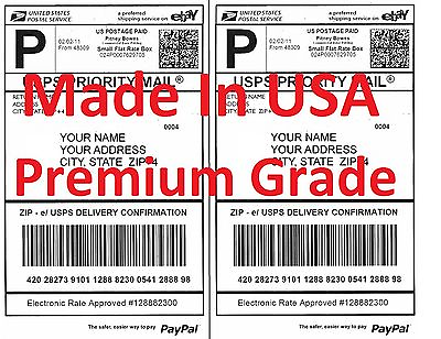 #ad 1000 Half Sheet Shipping Labels 8.5x5.5 Self Adhesive shipping labels For USPS $55.99