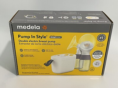 #ad Medela Breast Pump In Style Max Flow Double Electric Easy Use NEW Open Box NOB $75.00