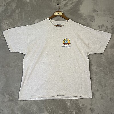 #ad Vintage 90s Blue Goose Lounge California T Shirt Mens Size 2XL $18.99