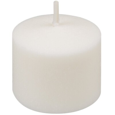 #ad Votive Ivory Candle 10 Hour Burn Time Illumination Dining Rooms Warm 288 Case $103.77