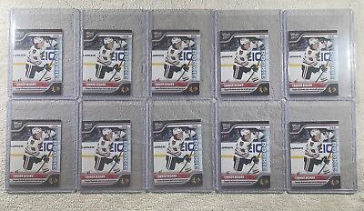 #ad Connor Bedard 10 Topps Rookie Lot NHL Topps Now Youngest Multi Goal Game Sticker $38.22