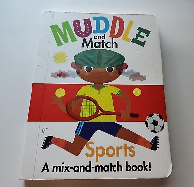 #ad Muddle and Match : Sports : A Mix And Match Book Board book Used $3.00