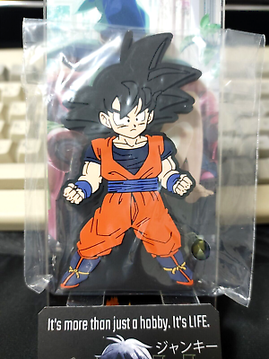 #ad Dragon Ball Goku Collectible Rubber Character Stand GOODS JAPAN $10.69
