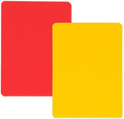#ad Champion Sports Referee Cards Includes 1 red and 1 yellow referee card tarjeta $9.99