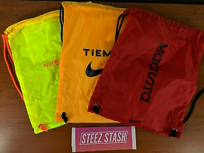 #ad Nike Cleat Bag Drawstring Football Soccer Tiempo Magista Hypervenom New Backpack $19.99