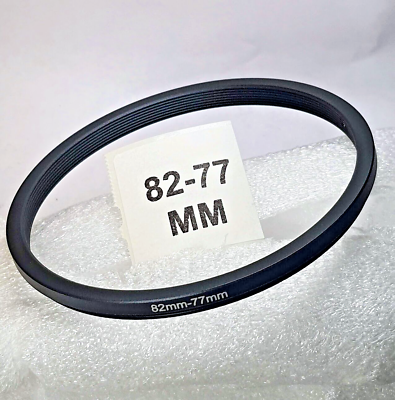 #ad 82 77mm Step Down Lens Filter Converting Adapter Ring 82mm 77mm Metal 82 77 Thin $7.99