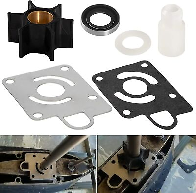 #ad 12012 Water Pump Impeller Kit For Chrysler and Force Outboard 75 140HP 1979 1989 $31.99