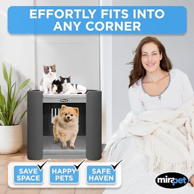 #ad Pet Condo Premium Cat Condo for Extra Comfort to Your Pet Stylish Design $77.84
