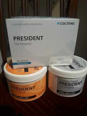#ad #ad Coltene Super Soft President Original Putty Set A Silicones Impression Material. $121.43