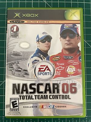#ad NASCAR 06: Total Team Control Microsoft Xbox 2005 $12.71