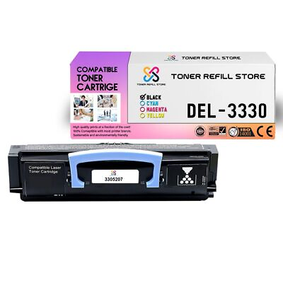 #ad #ad TRS 3305207 Black High Yield Compatible for DELL 3330 Toner Cartridge $106.99