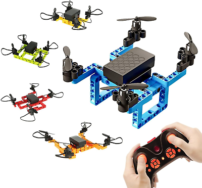 #ad 5 in 1 Building Toys Set and Mini Drones DIY Blocks Sets for Boys Educational S $182.88
