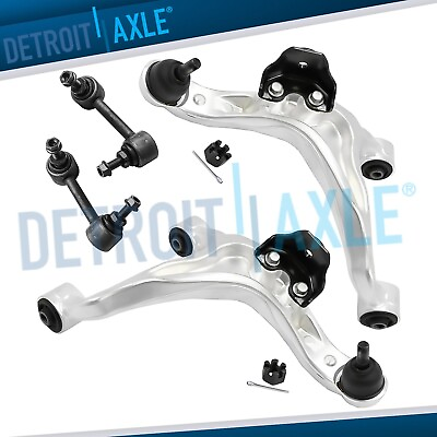 #ad Rear Upper Control Arms w Ball Joint Sway Bar Links for 2007 2013 Nissan Altima $180.67
