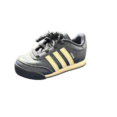 #ad Adidas Orion Blue Toddler Leather Sneakers Size 6K $22.00