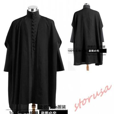 #ad Cosplay Costumes Men Womens Capes Jacket Halloween Loose Casual Fashion Oversize $48.87