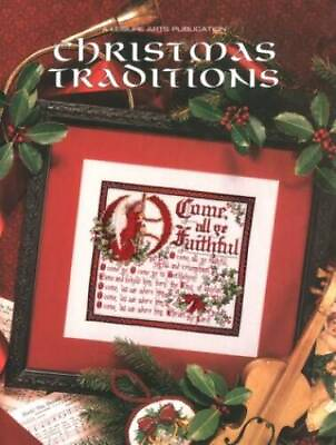 #ad Christmas Traditions Hardcover By Leisure Arts GOOD $4.51