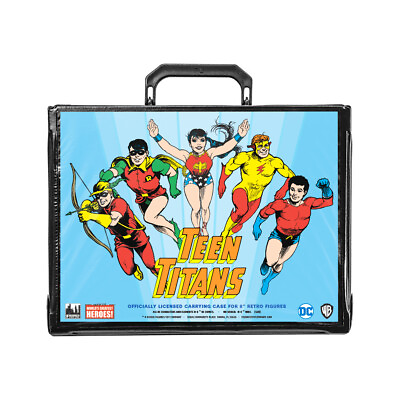 #ad DC Comics Teen Titans Action Figure Carrying Case $31.98