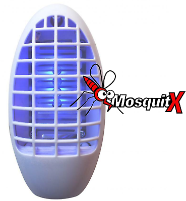 #ad MosquitX Mini Mosquito Home Plug In Lamp Insect Repellent Zapper Kill Instantly $12.99