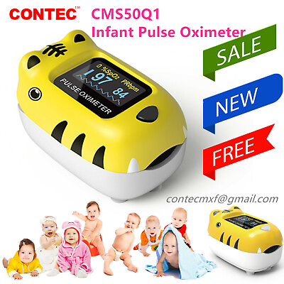 #ad Pediatric Fingertip Pulse Oximeter Child SPO2 Monitor PR Infant Blood Oxygen New $17.79