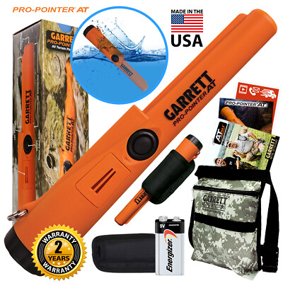 #ad Garrett Pro Pointer AT Metal Detector Waterproof ProPointer with Camo Pouch $138.14