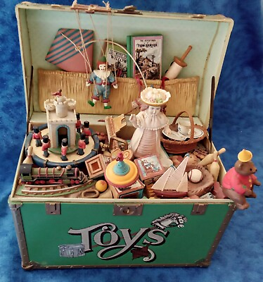 #ad Enesco Toy Symphony Vintage Musical Box Gift Child Holiday Collector Fun $100.00