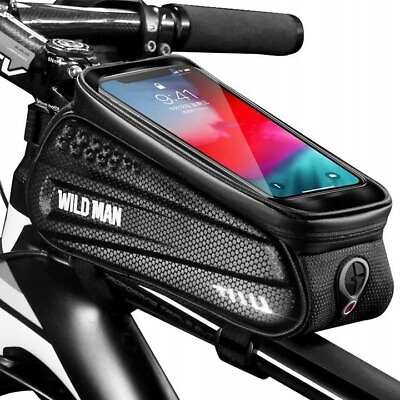 #ad Multifunctional Bicycle Case Durable Frame Attached Waterproof Phone Holder $35.99