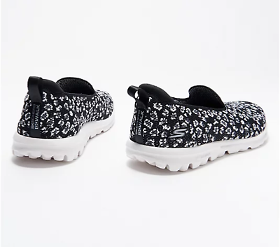 #ad Skechers GOwalk Classic Washable Slip Ons Eloquence Women’s shoes Black 7 M $34.99