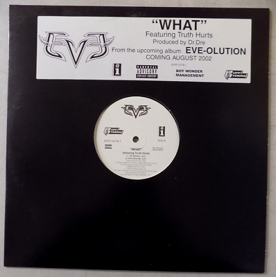 #ad EVE Feat. TRUTH HUTS Promo 12quot; What Ruff Ryders Interscope EX $9.99