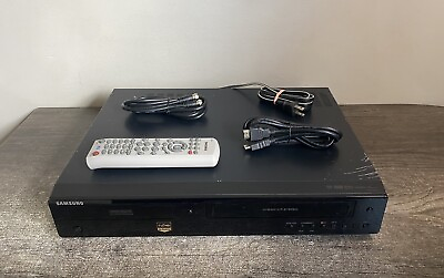#ad Samsung VHS DVD Recorder Combo With Remote HDMI Dubbing Transfer Copy VHS to DVD $199.97