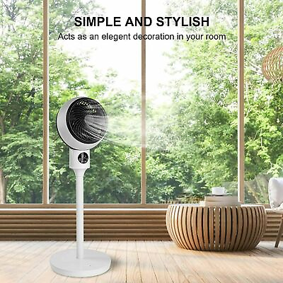 #ad #ad Simple Deluxe 7 Inch Standing Fans Ocillation 70° Pedestal Fan 3 Speed w Remote $59.99