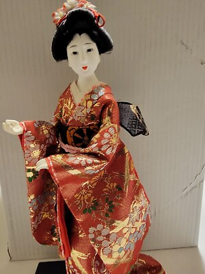 #ad Vintage Japanese Geisha Doll $29.99