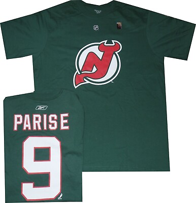 #ad New Jersey Devils Zach Parise Green Reebok T Shirt New Mens New Tags $24.95