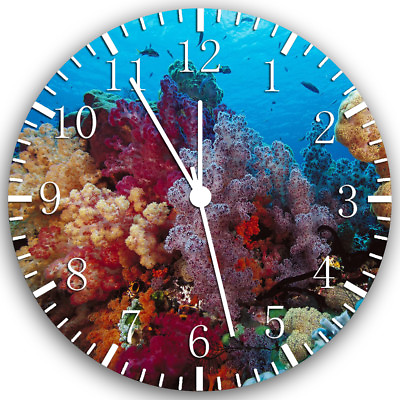 #ad Tropical Fish Ocean Frameless Borderless Wall Clock Nice For Gifts or Decor W150 $22.95