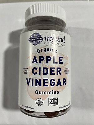#ad Garden of Life Apple Cider Vinegar Gummies 60 Gummies EXP 3 25 $18.95