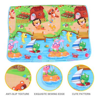 #ad Baby Kids Floor Play Mat Rug Picnic Cushion Crawling Mat Foldable Crawling Mat $32.99