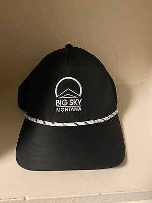 #ad Big Sky Montana Snapback Golf Rope Hat $25.00