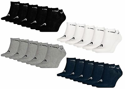 #ad HEAD Sneaker Trainer Socks Cotton Blend Sports Unisex Low Cut Sock 5 PAIRS GBP 10.99