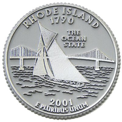 #ad #ad Rhode Island State Quarter Magnet by Classic Magnets $6.99