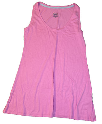 #ad Women’s BAM Bamboo Clothing Scoop Neck Long Vest Pink Size 8 Free Postage GBP 12.49