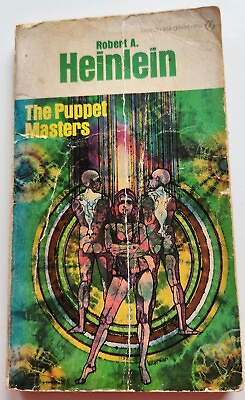 #ad The Puppet Masters By Robert A. Heinlein 1951 Paperback $2.50