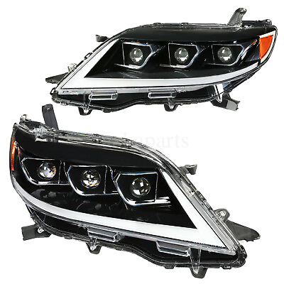 For Toyota Sienna 2011 2020 LED DRL Sequential Signal Headlight Assemblies $480.99
