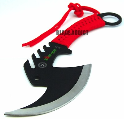 #ad TACTICAL TOMAHAWK THROWING AXE CAMPING HATCHET KNIFE HUNTING ZOMBIE SURVIVAL $16.10