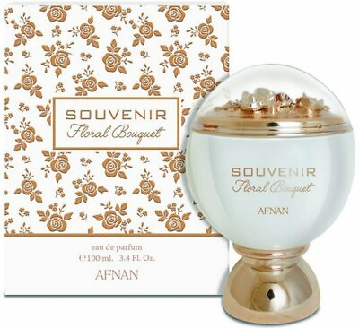#ad Souvenir Floral Bouquet by Afnan perfume EDP 3.3 3.4 oz New in Box $31.56