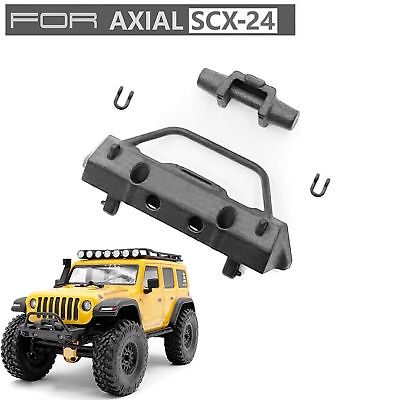 #ad Nylon Front Bumper Simulation Winch Suit For Axial SCX24 1 24 RC Car Truck $23.22