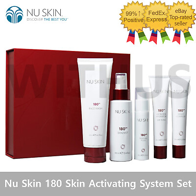 #ad Nu Skin 180 Skin Activating System 5pcs Set Skin Care Antiaging Moisturizing $244.32
