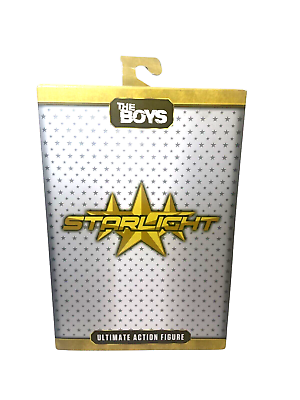 #ad NECA THE BOYS ULTIMATE STARLIGHT ACTION FIGURE WITH BOX DAMAGE NEW IN BOX $17.89